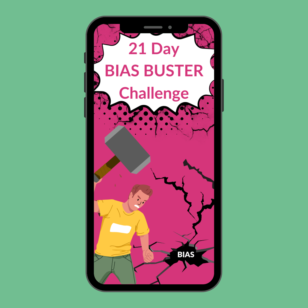 21 Day Bias Buster Challenge Information (1000 x 500 px) (1080 x 1080 px)